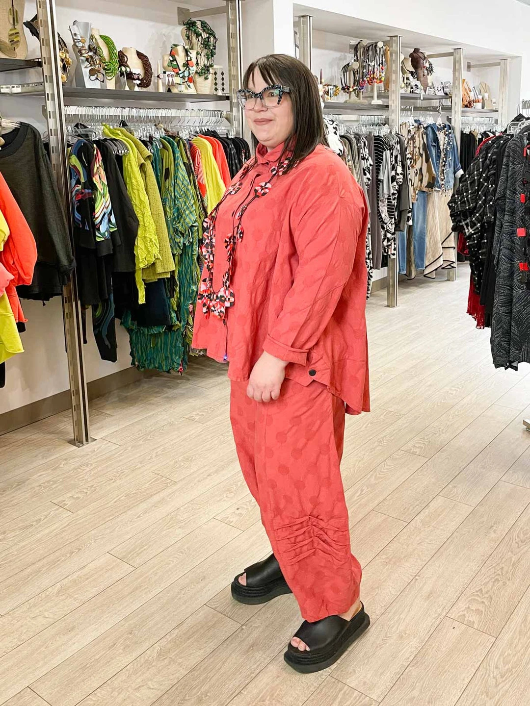 Dress To Kill Multi Folded Pant, Red Dot Dress To Kill 6 Dress To Kill Multi Folded Pant, Red Dot Dress To Kill