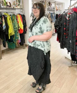 Dress To Kill Glamour Tuck Skirt, Black Taffeta Crush Dress To Kill