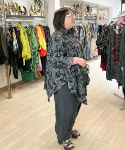 Dress To Kill Step Shirt, Black Grey Abstract Dress To Kill 14 Dress To Kill Step Shirt, Black Grey Abstract Dress To Kill