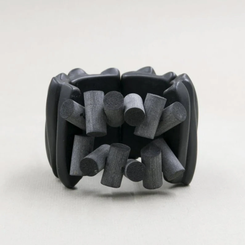 Michaela Malin Michaela Malin Duke Bracelet, Black 3 Michaela Malin Michaela Malin Duke Bracelet, Black