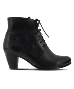 Spring Step Hilde Lace Up Bootie In Black
