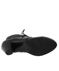 Spring Step Hilde Lace Up Bootie In Black