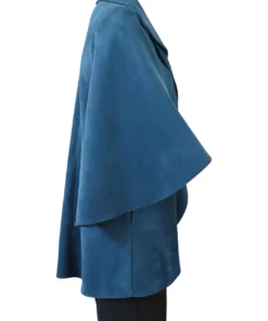 IC Collection IC Collection Sueded Kimono Sleeve Jacket, Teal