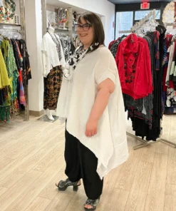 Igor Dobranic Asya Tunic, White Igor Dobranic