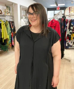 Igor Dobranic Kali Tunic, Black Igor Dobranic