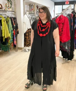 Igor Dobranic Kali Tunic, Black Igor Dobranic