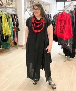 Igor Dobranic Kali Tunic, Black Igor Dobranic