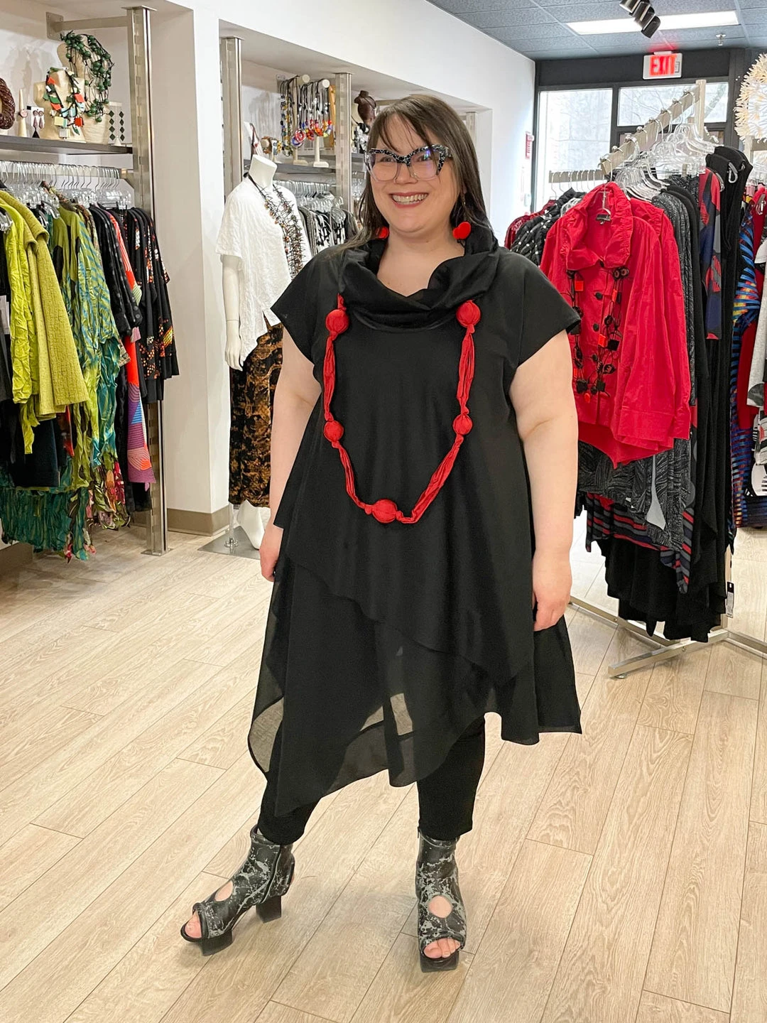 Igor Dobranic Leni Tunic, Black Igor Dobranic 3 Igor Dobranic Leni Tunic, Black Igor Dobranic