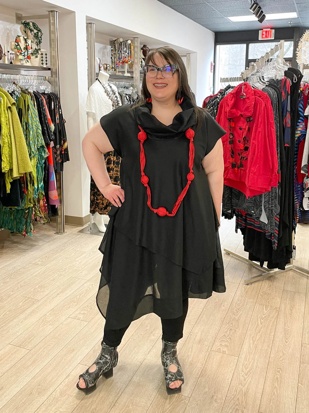 Igor Dobranic Leni Tunic, Black Igor Dobranic 4 Igor Dobranic Leni Tunic, Black Igor Dobranic