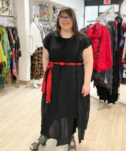 Igor Dobranic Luca Necklace/Belt, Red