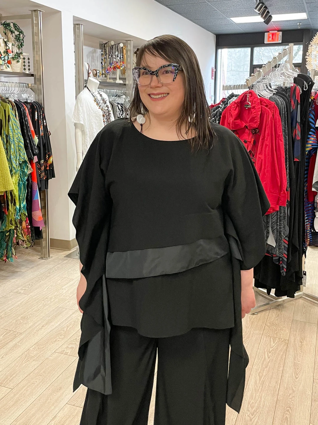 Igor Dobranic Melissa Tunic, Black Igor Dobranic 3 Igor Dobranic Melissa Tunic, Black Igor Dobranic