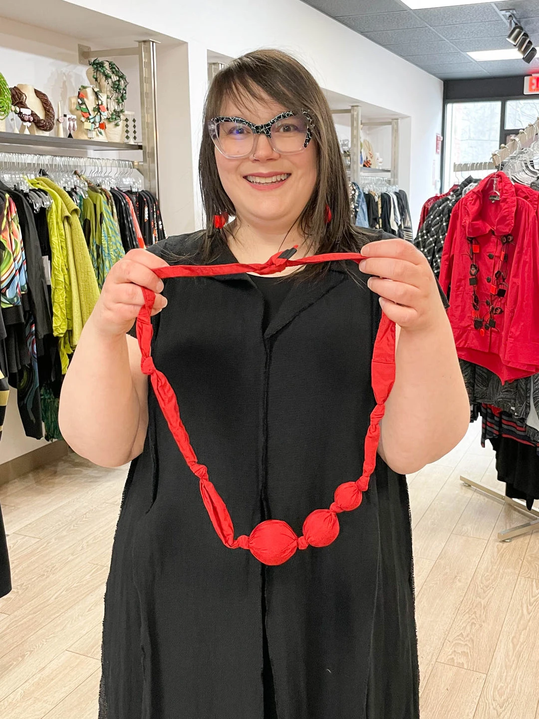 Igor Dobranic Igor Dobranic Story Bracelet/Necklace, Red