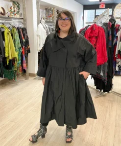 Igor Dobranic Letitia Trenchcoat, Black