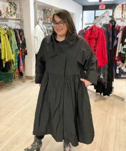 Igor Dobranic Letitia Trenchcoat, Black