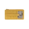 Joy Susan Kara Mini Wallet, Mustard