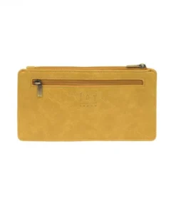 Joy Susan Kara Mini Wallet, Mustard
