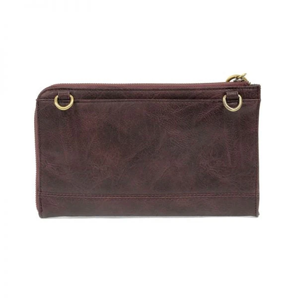 Joy Susan Karina Convertible Wristlet & Wallet, Aubergine Joy Susan 6 Joy Susan Karina Convertible Wristlet & Wallet, Aubergine Joy Susan