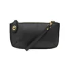 Joy Susan Joy Susan Mini Crossbody Wristlet Clutch, Black