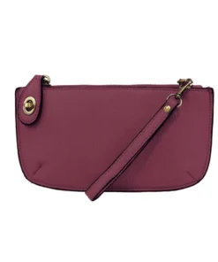 Joy Susan Joy Susan Mini Crossbody Wristlet Clutch, Mulberry
