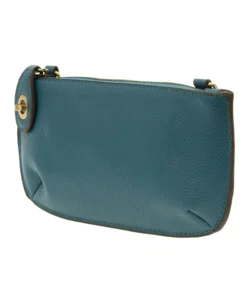 Joy Susan Mini Crossbody Wristlet Clutch, Peacock Joy Susan