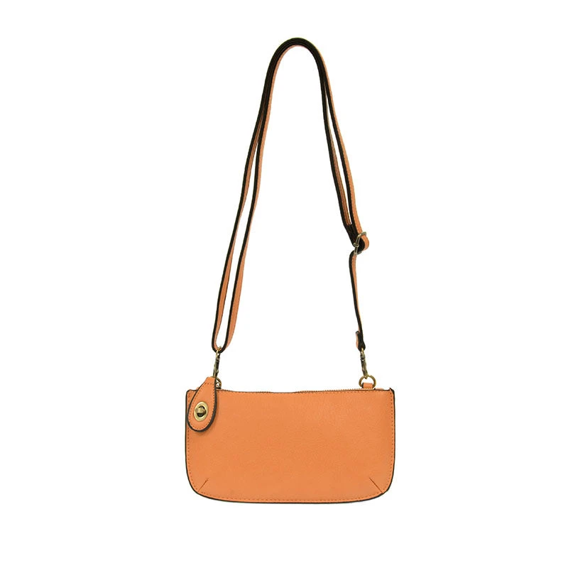 Joy Susan Joy Susan Mini Crossbody Wristlet Clutch, Orange Sherbet