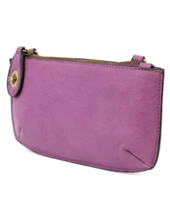 Joy Susan Joy Susan Mini Crossbody Wristlet Clutch, Grape