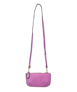 Joy Susan Joy Susan Mini Crossbody Wristlet Clutch, Grape