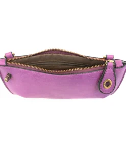 Joy Susan Joy Susan Mini Crossbody Wristlet Clutch, Grape