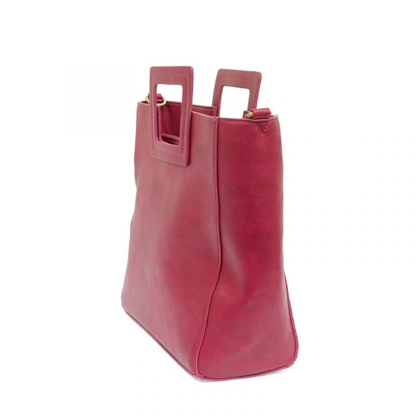 Joy Susan Sydney Square Handle Tote, Fuchsia Joy Susan 4 Joy Susan Sydney Square Handle Tote, Fuchsia Joy Susan