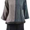 Khangura Jazzy Top, Brown/Black Khangura 1 Khangura Jazzy Top, Brown/Black Khangura