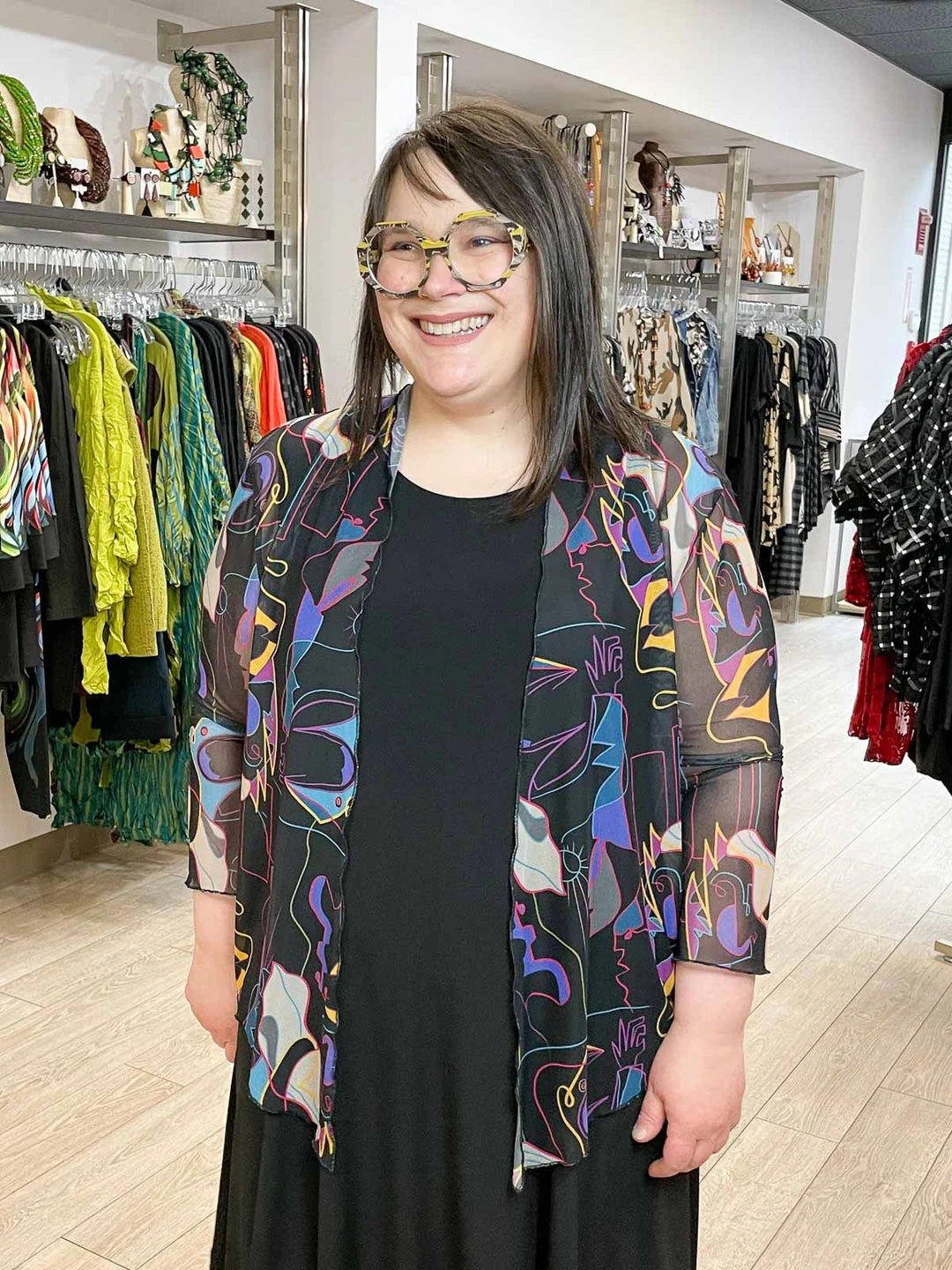 Kozan Kozan Melanie Jacket, Picasso Mesh 3 Kozan Kozan Melanie Jacket, Picasso Mesh