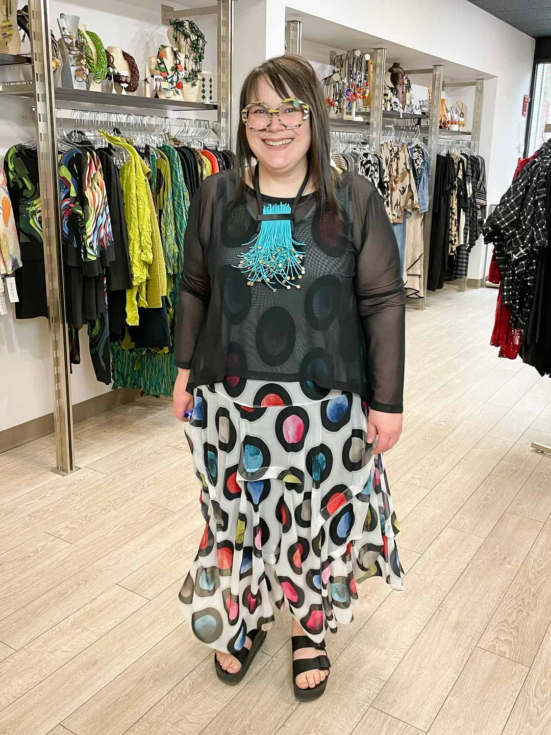 Kozan Kozan Mila Topper, Black Mesh 6 Kozan Kozan Mila Topper, Black Mesh