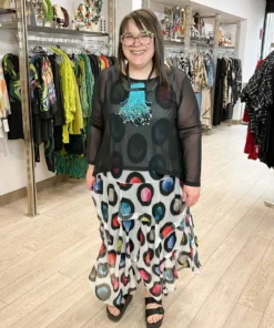 Kozan Kozan Martha Dress, Planets Mesh