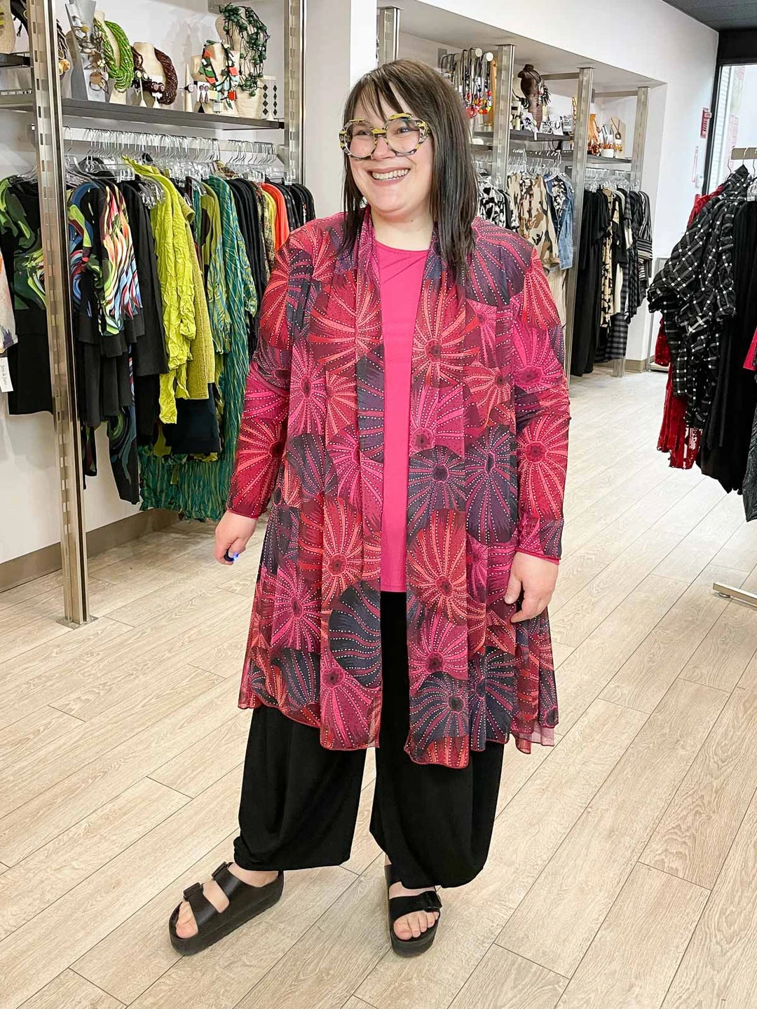 Kozan Kozan Molly Cardigan, Sea Urchin Mesh 3 Kozan Kozan Molly Cardigan, Sea Urchin Mesh