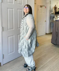 Kozan Aubrey Dress, Grey Orbit Kozan