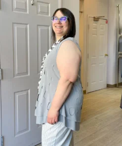 Kozan Kozan Marianna Tunic, Dove Cut Out