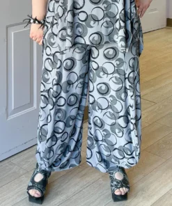 Kozan Jade Pant, Dove Rings