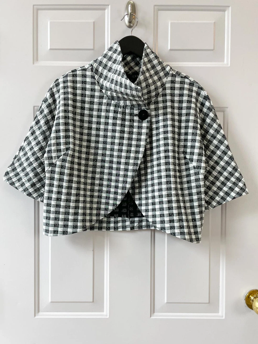 Kozan Alicia Jacket, Gingham Kozan 3 Kozan Alicia Jacket, Gingham Kozan