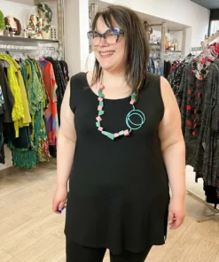 Kozan Kozan Dakota Tank, Black Tencel 20 Kozan Kozan Dakota Tank, Black Tencel