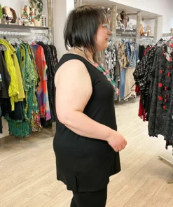 Kozan Kozan Dakota Tank, Black Tencel 22 Kozan Kozan Dakota Tank, Black Tencel