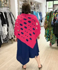 Kozan Kozan Daphne Topper, Magenta Cut-Out