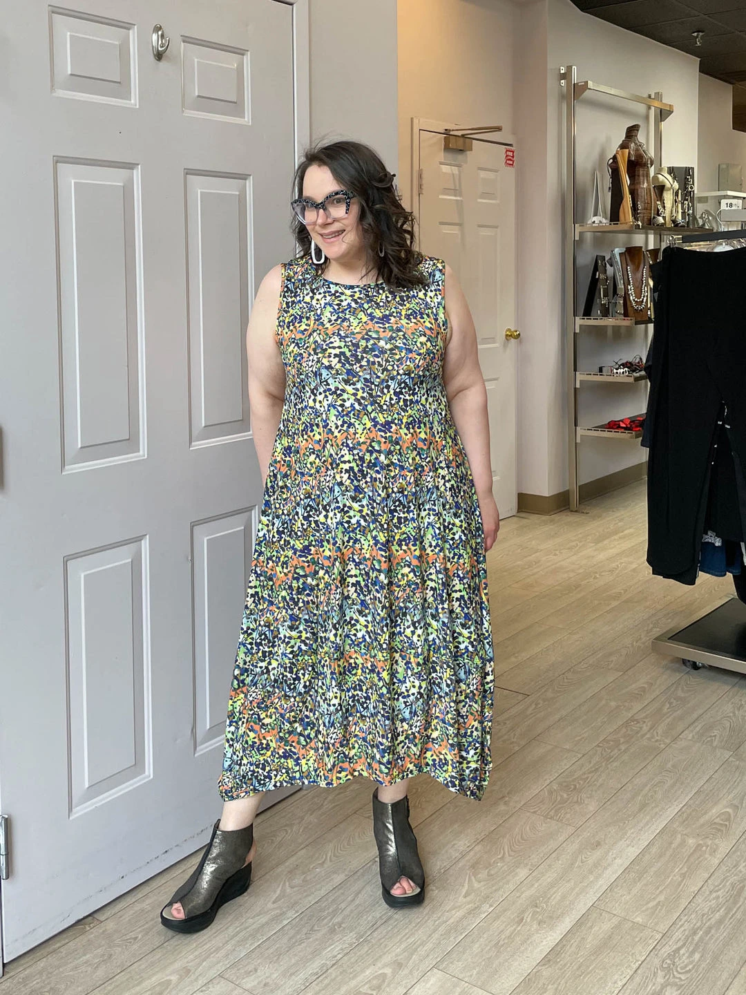 Kozan Kozan Dina Dress, Lentil Branch 3 Kozan Kozan Dina Dress, Lentil Branch