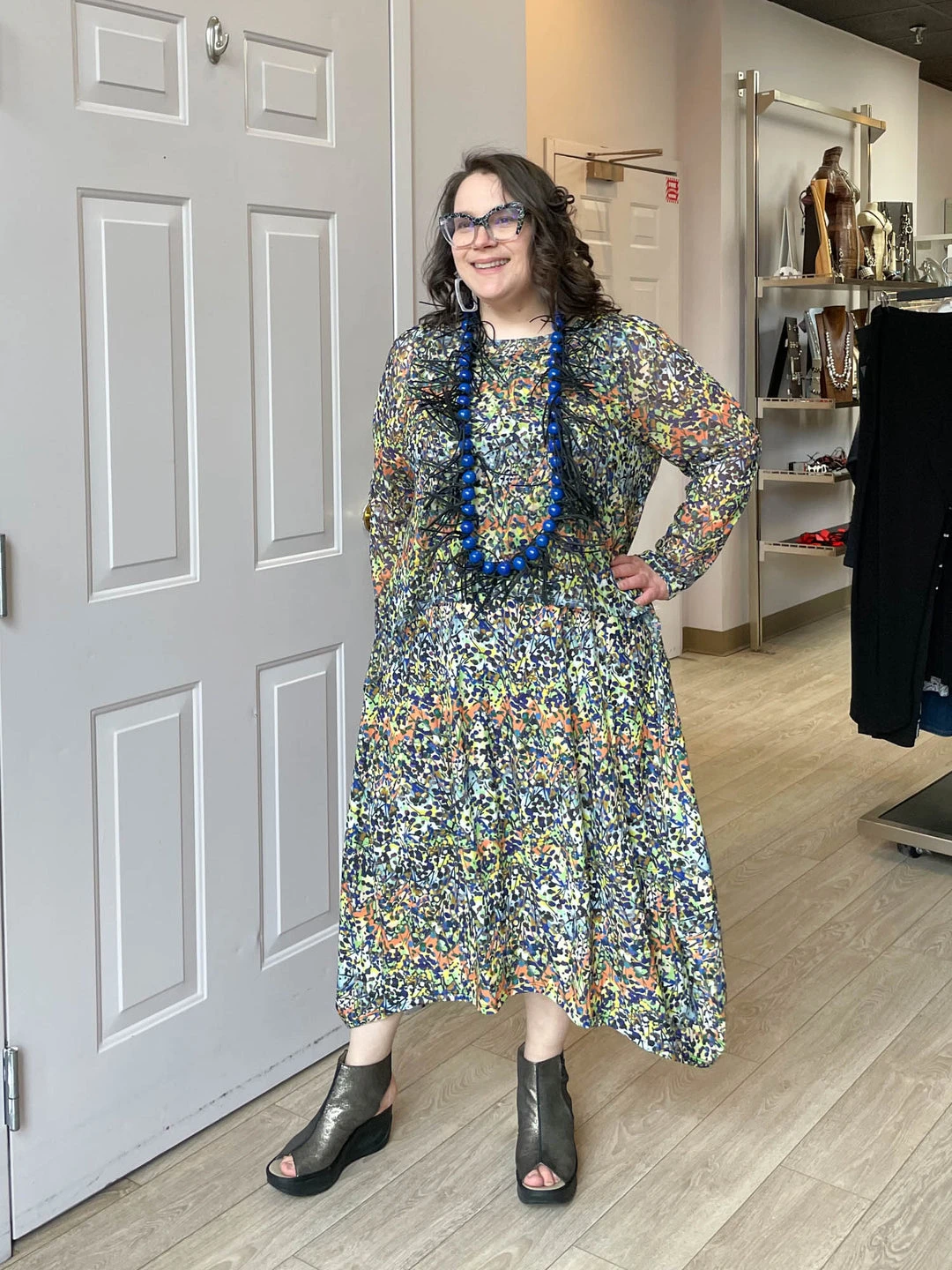 Kozan Kozan Dina Dress, Lentil Branch 7 Kozan Kozan Dina Dress, Lentil Branch