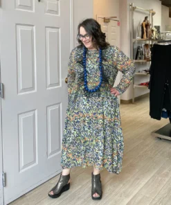 Kozan Kozan Dina Dress, Lentil Branch 15 Kozan Kozan Dina Dress, Lentil Branch