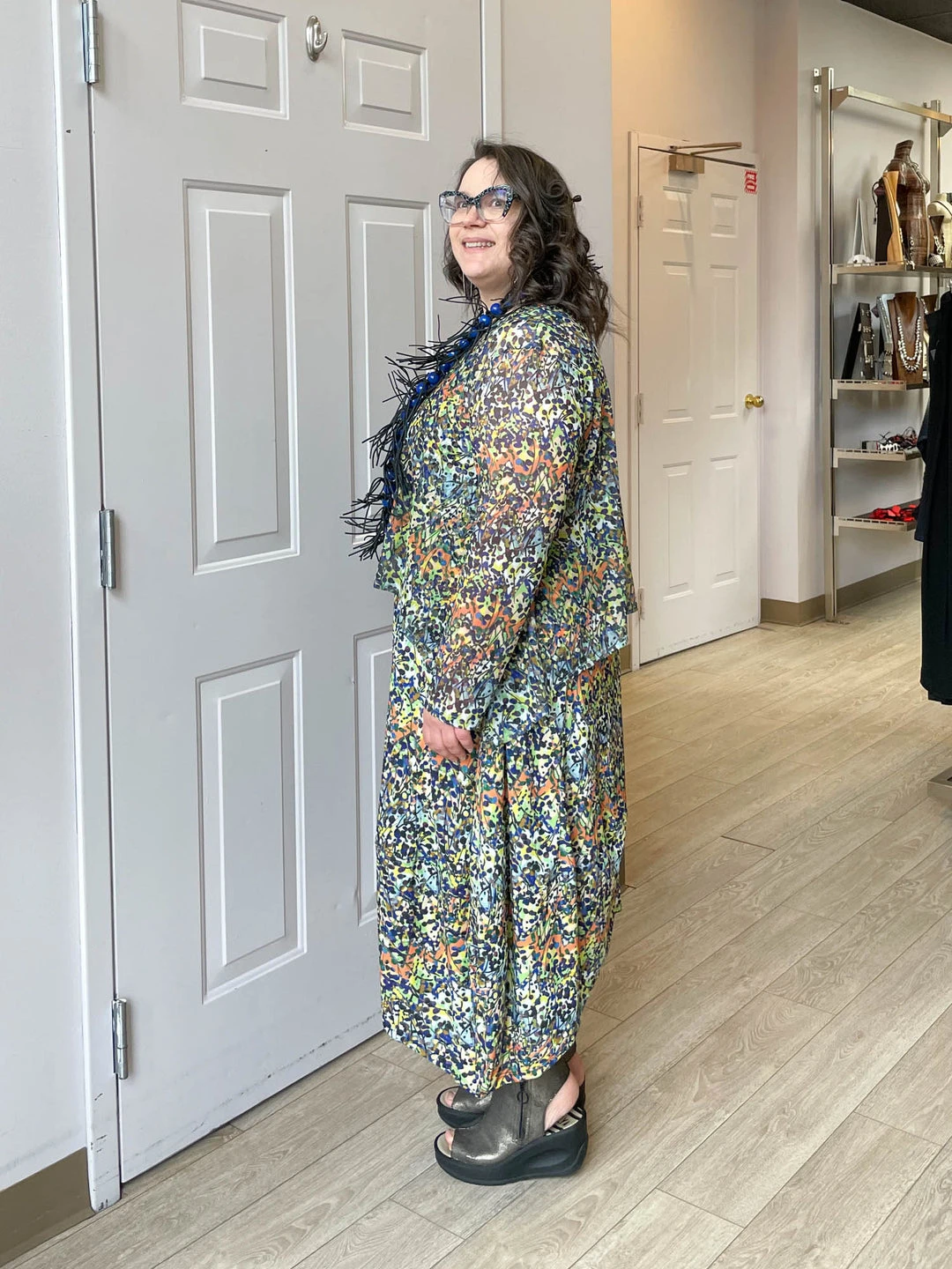 Kozan Kozan Dina Dress, Lentil Branch 10 Kozan Kozan Dina Dress, Lentil Branch