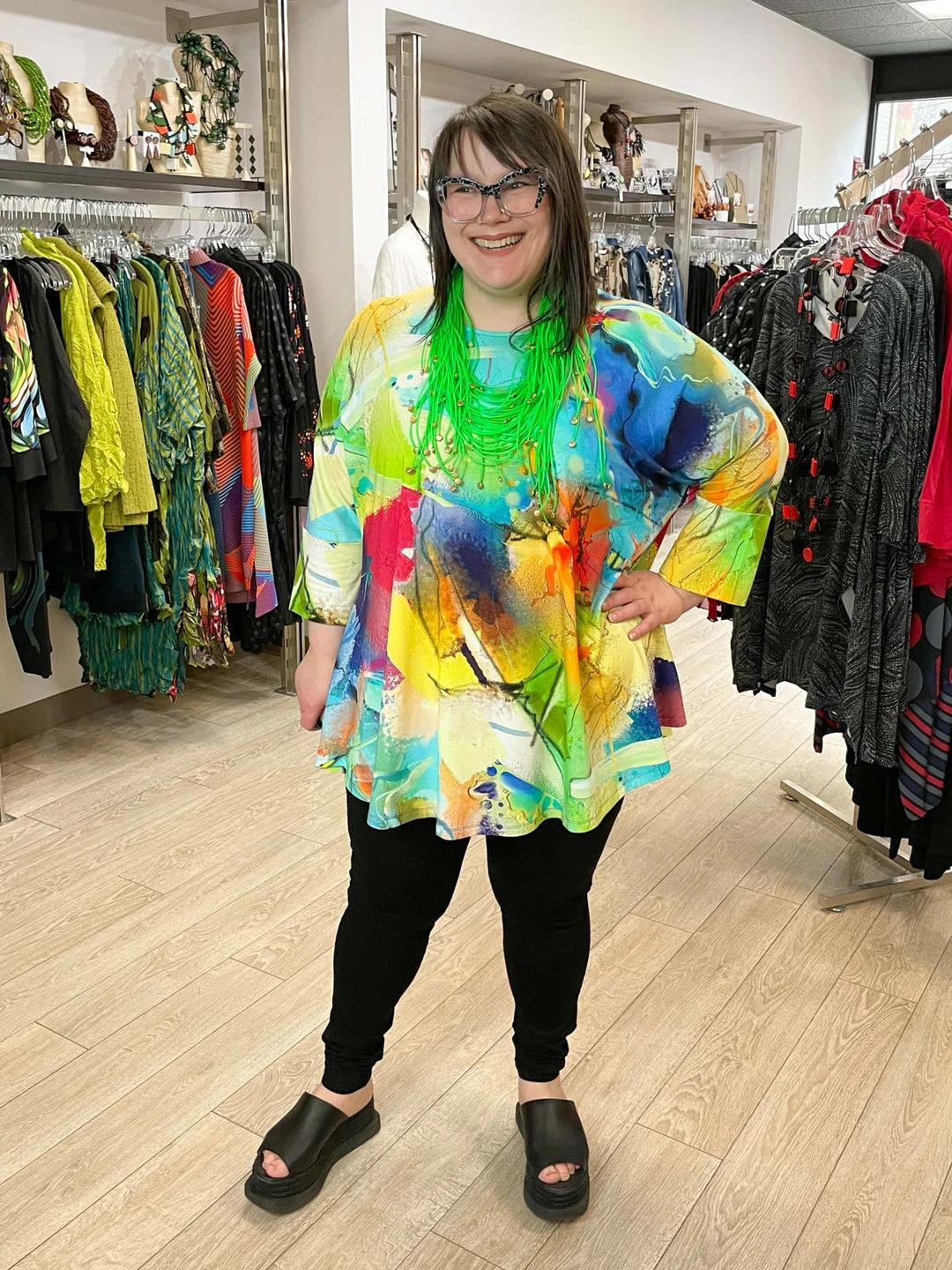 Kozan Dolores Tunic, Sorbet Tencel