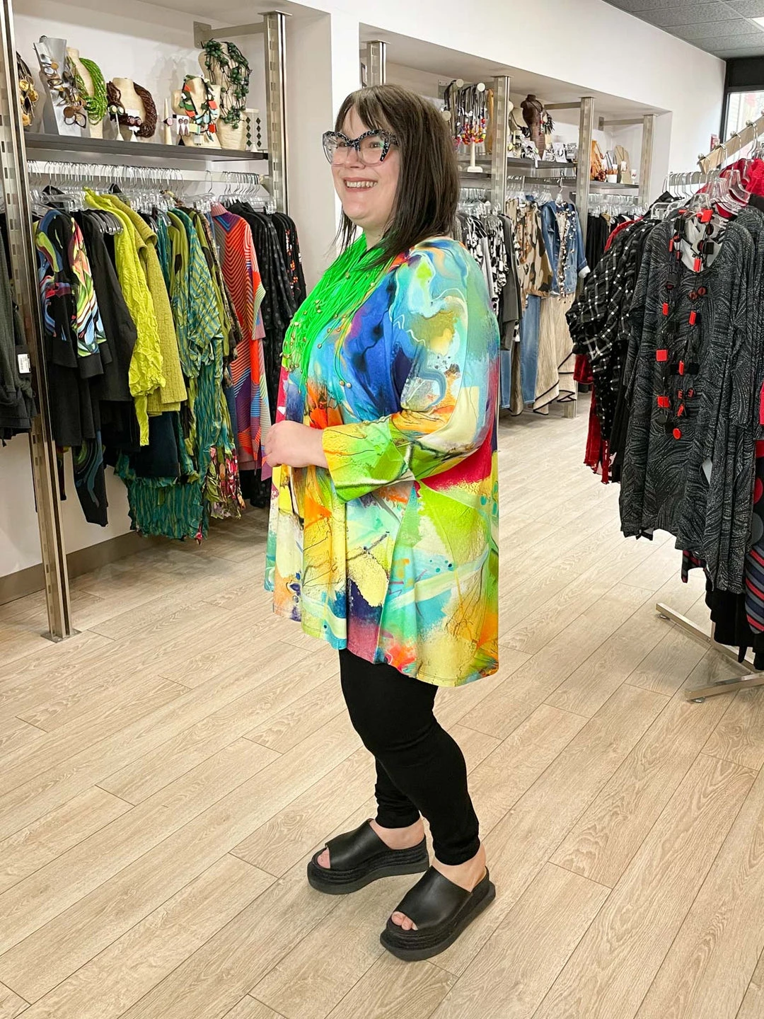 Kozan Jenna Legging, Black Tencel