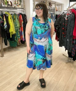 Kozan Dulce Dress, Tropicana Tencel