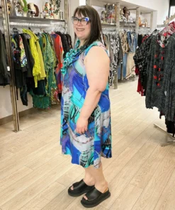 Kozan Dulce Dress, Tropicana Tencel 16 Kozan Dulce Dress, Tropicana Tencel