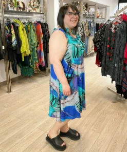 Kozan Dulce Dress, Tropicana Tencel 17 Kozan Dulce Dress, Tropicana Tencel